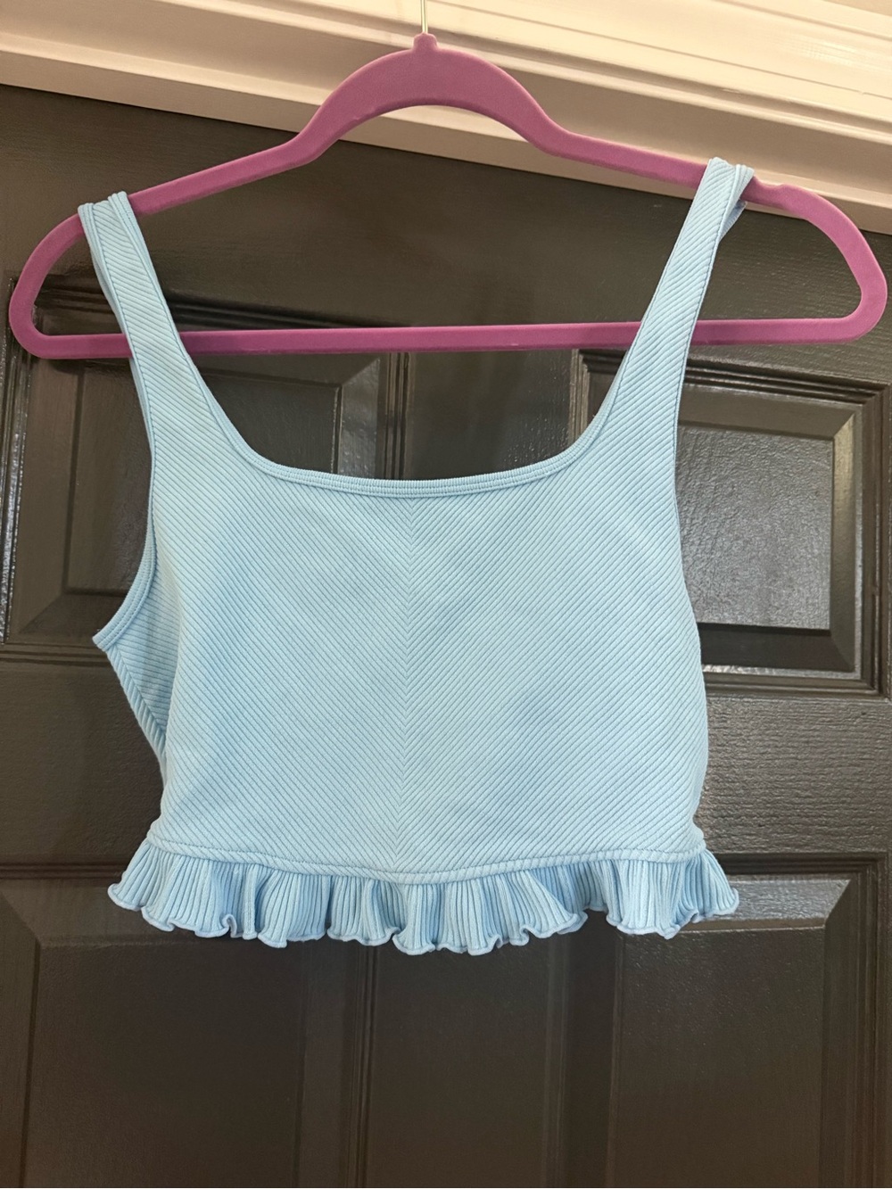 Zara Light Blue Tank Top